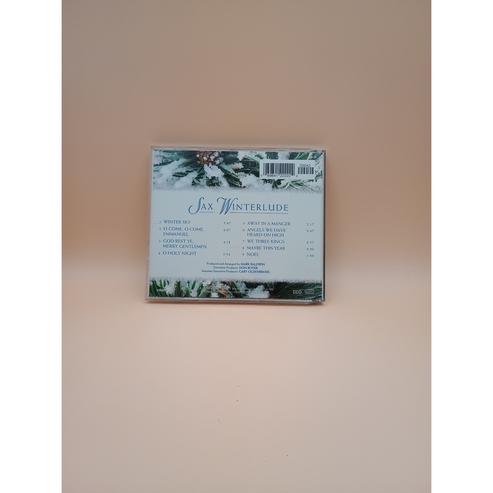 Sax Winterlude Instrumentals for a Contemplative Christmas CD Mark Baldwin 1995 - Picture 2 of 3